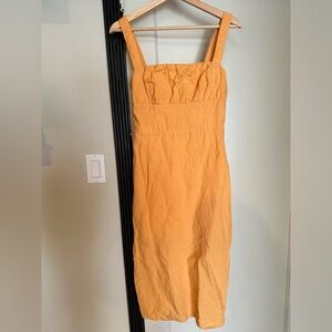 Linen &OS dress